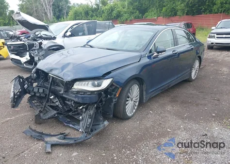 2017 Lincoln Mkz Hybrid Reserve из США, поврежденный, VIN 3LN6L5MU0HR620219